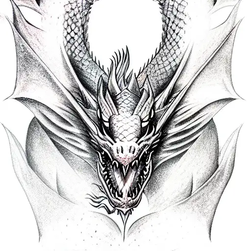 Half Body Dragon