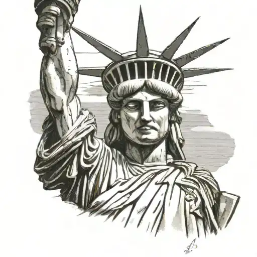 African Statue Of Liberty