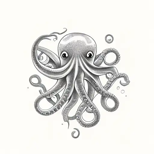 Octopus Sinking Submarine