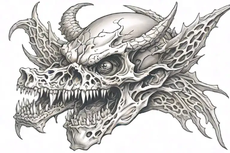Scull Of Dragon