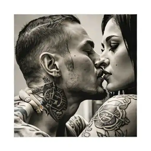 A Man Cheated On By His Girlfriend In Black And White