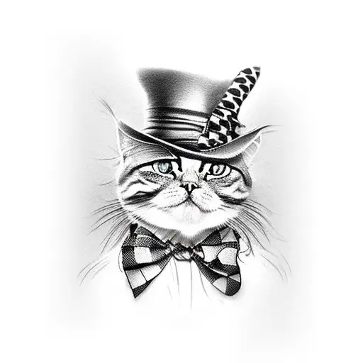 Mad Hatter Cat