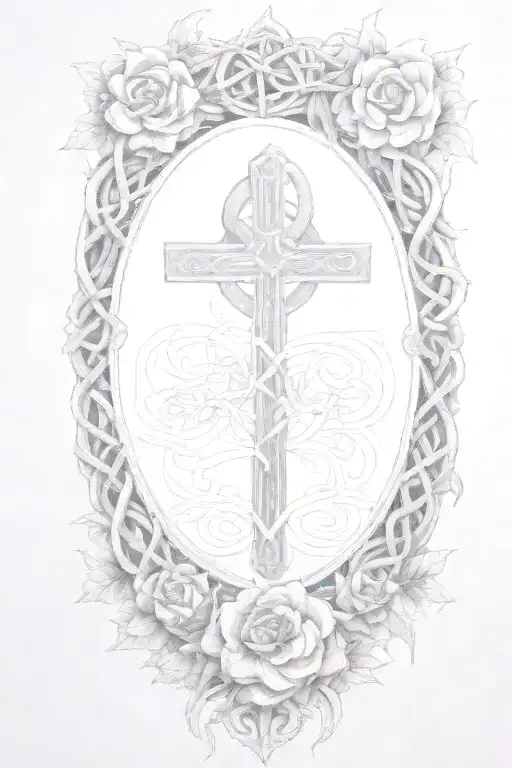 Celtic Flowers Intertwined