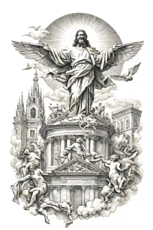 Ascension Of Jesus And Assumption Of Mary Duomo Di Milano