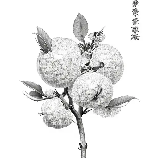 Two Crabapple Tree Blossoms