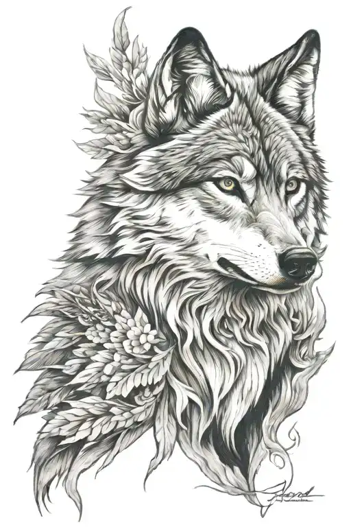 Wolf Sleeve