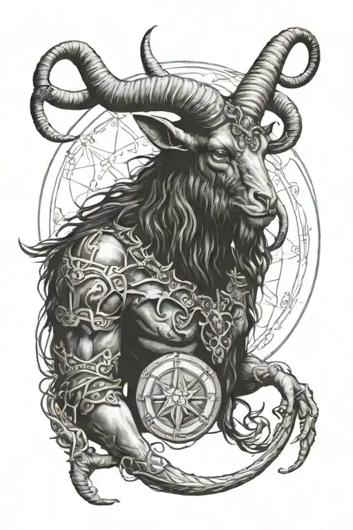 Capricorn Baphomet
