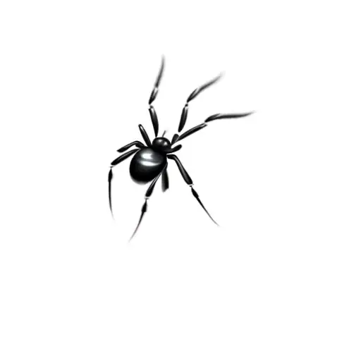 A Black Widow Spider