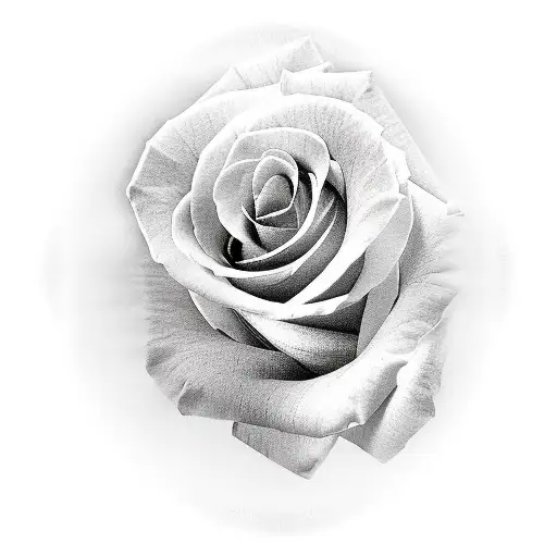 Roses Around Christian Cross