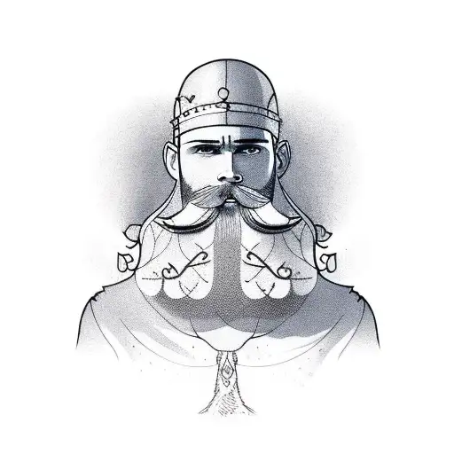 Nordic Man With Beard