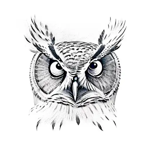 Owl Whith Olive Branch