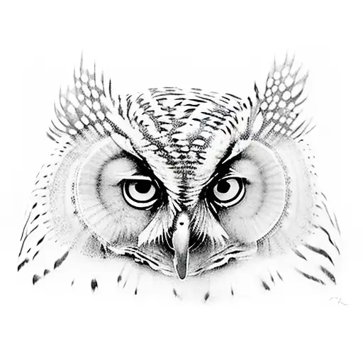 A Realistic Portrayal Of A Serene Jungle Scene With A Hidden Owl Camouflaged Among The Flowers