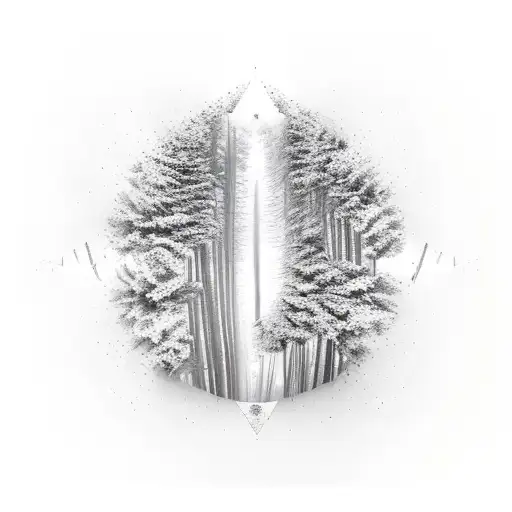 Forest With Star Heaven