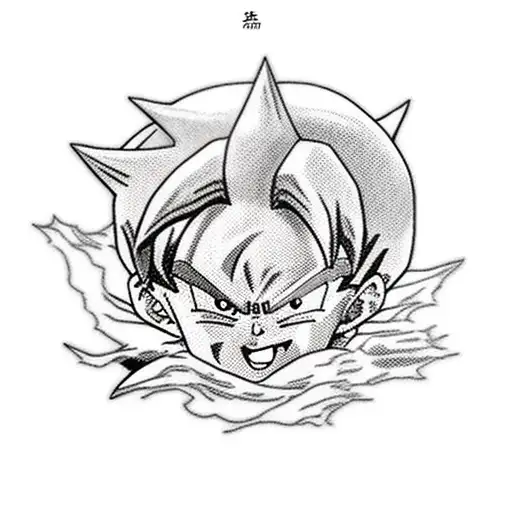 Dragon Ball Characters Enjoying A Day At The Beach