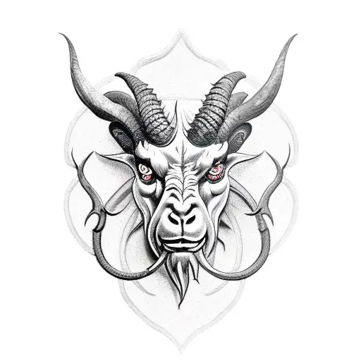 Atlas Devil Goat Head