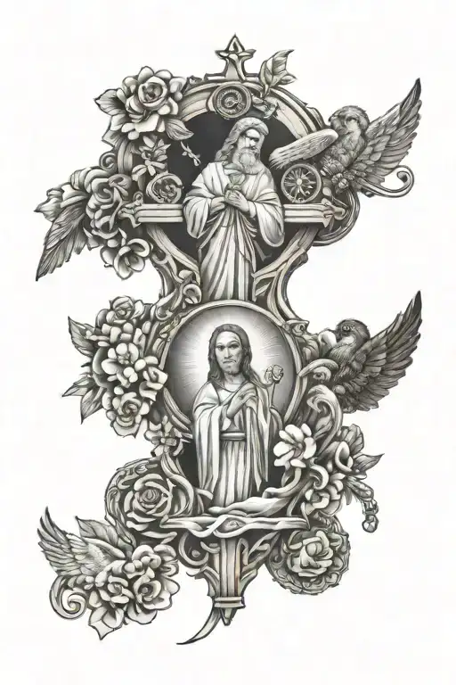 Catholic Saints Surrounding