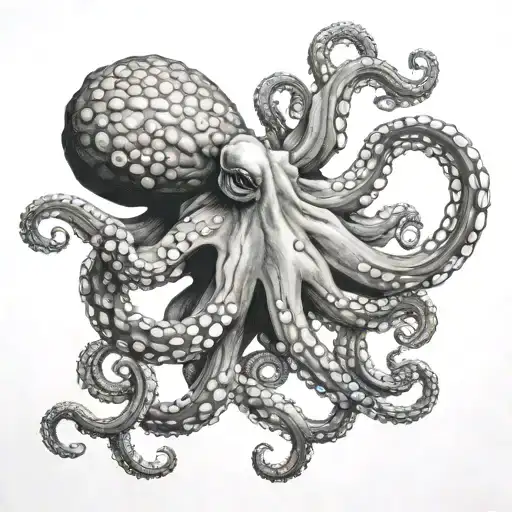 Woman Octopus Body