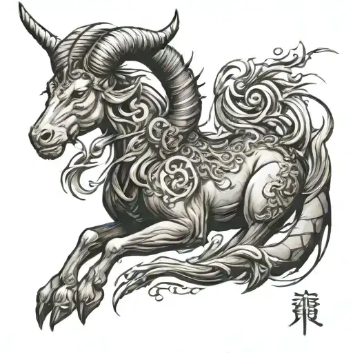 Capricorn Zodiac Japanese
