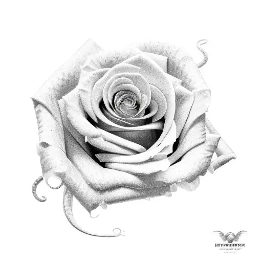 Rose Snake Shedding Skin