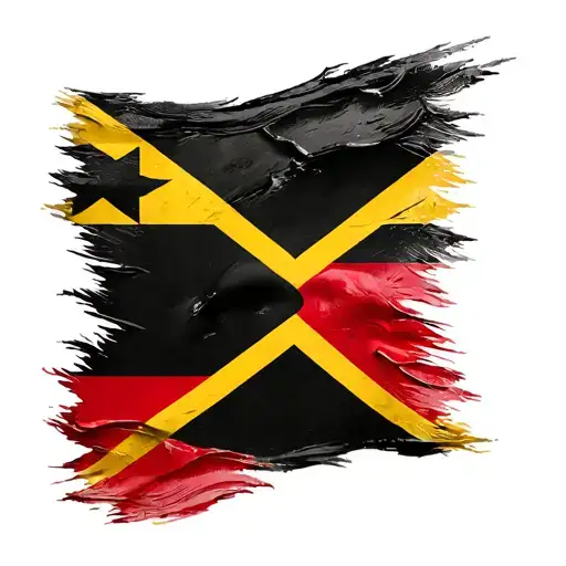 Papua New Guinea Flag Mixed