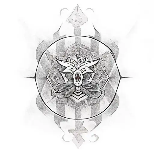 Blessed Chicano Lettering Full Chest