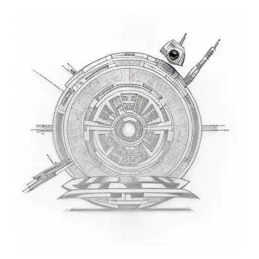 Star Wars Sleeve Tattoo Left Lower Arm