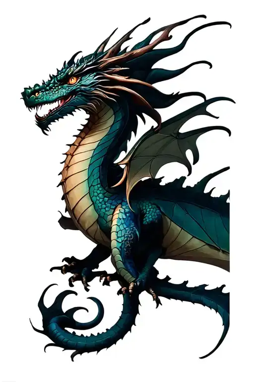 Fantasy Nature Dragon