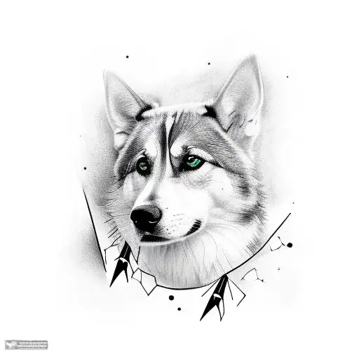 Arrow With Dog Paw At The End