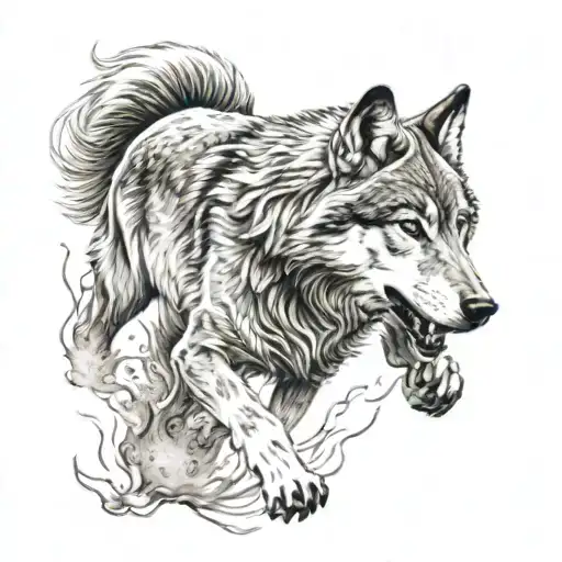 Wolf Running