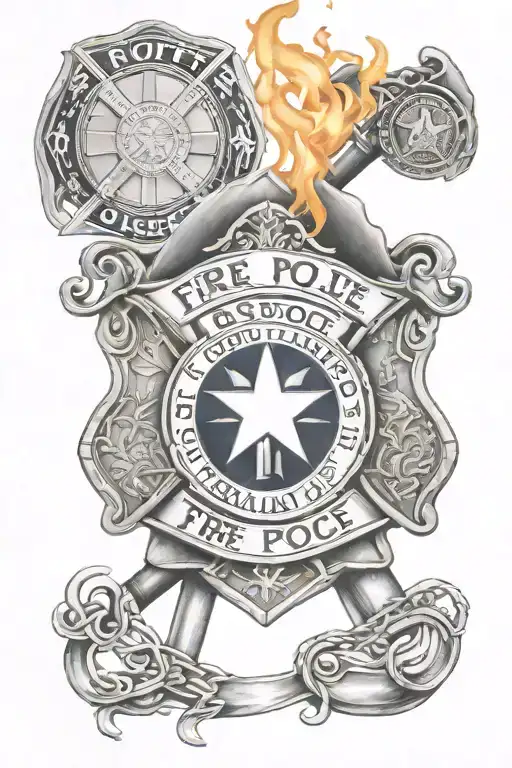 First Responder Fire Police Emt