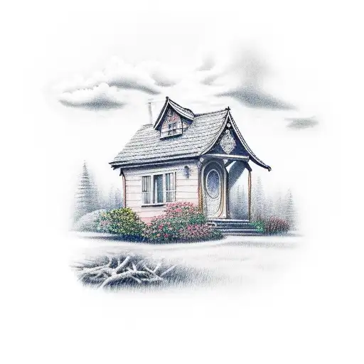 Small House On A Tree