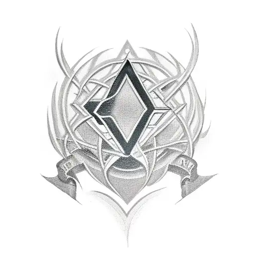 Mason Symbol With The Number 15