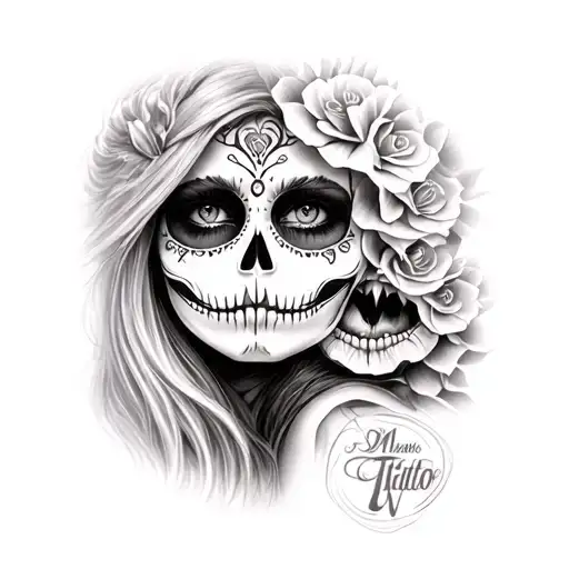 Raven And Catrina Girl Wich Face