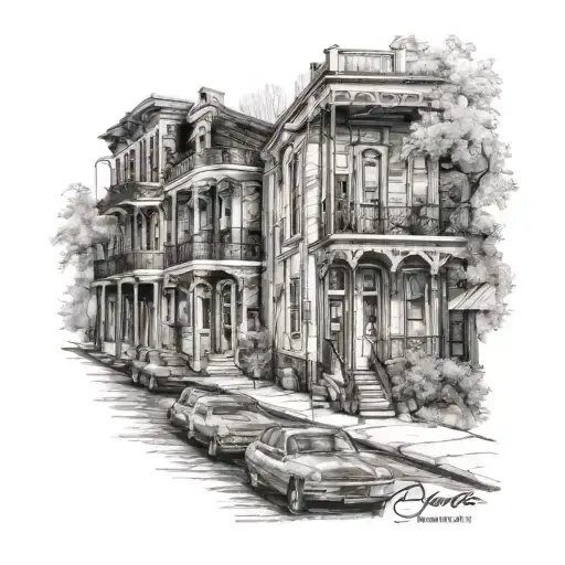 New Orleans Street Scene