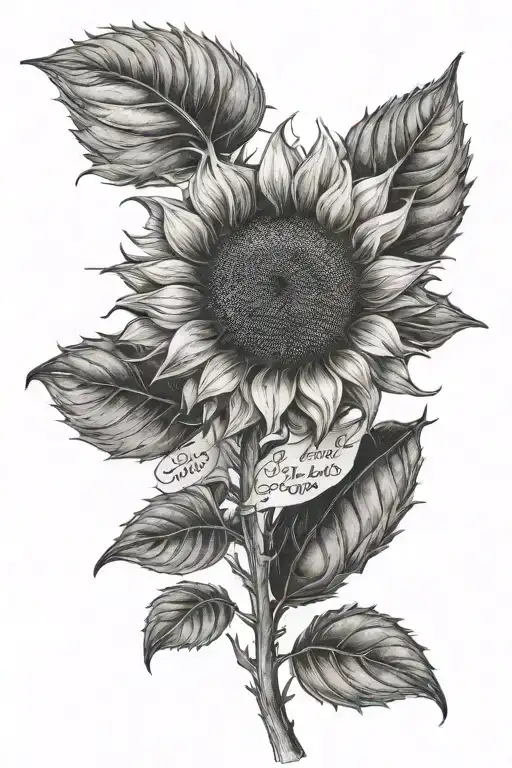 Sunflower With Quotes You Are My Sunshine