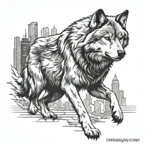 A Wolf On Wall Street Road