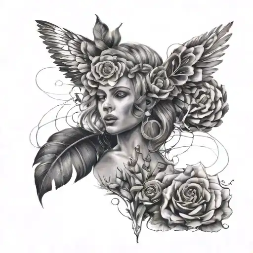 Unique And Creative Tattoo Design For Fore Arm