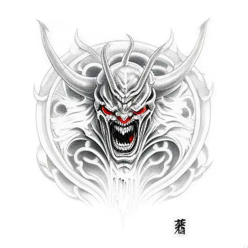 Demon Devil Evil Japanese