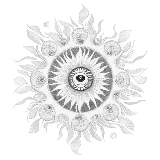 Filipino Sun Surrounded By A Wreath Of Jasminum Sambac Flowers