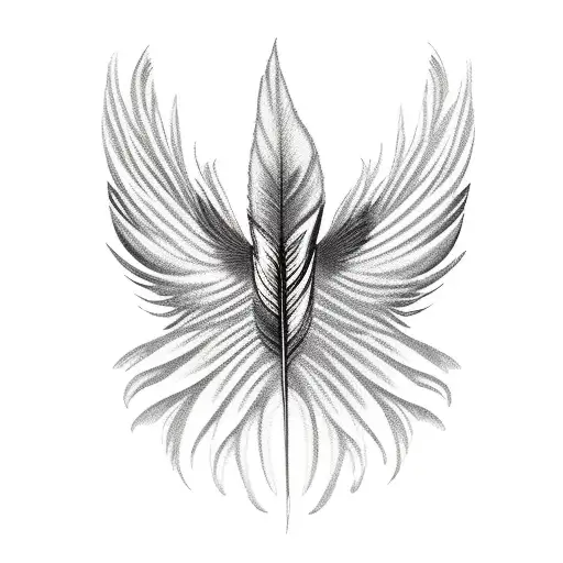 Fasd Feather Broken Wing Flying