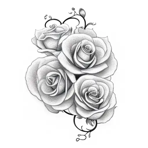 Stethoscope Intertwined With A Vine Of Blooming Flowers