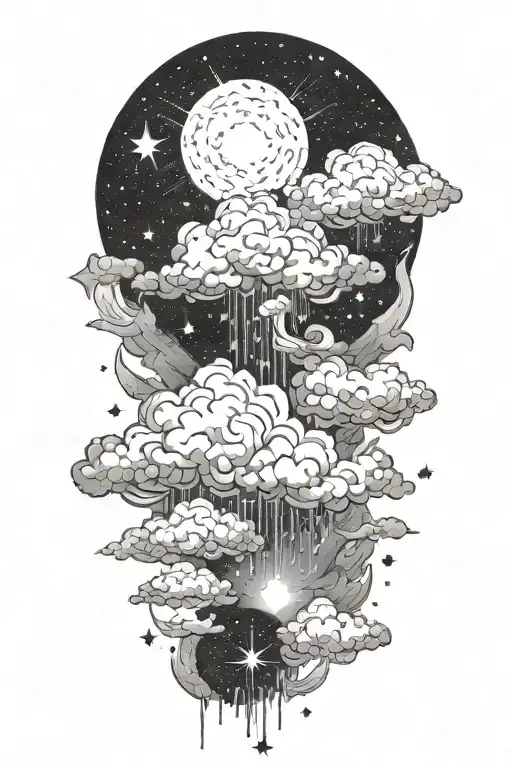 Cloud And Stars