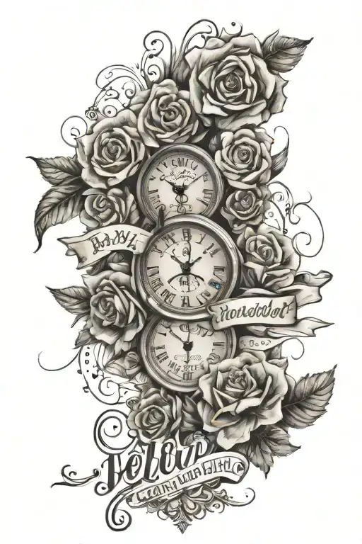 Baby Name Writte With His Birthday Date And Time