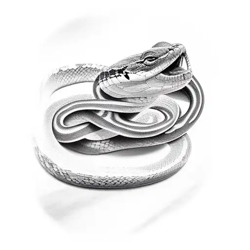 Snake Sleeve Shoulder