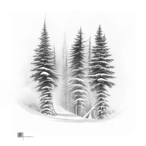 A Trail Winding Through A Dense Forest