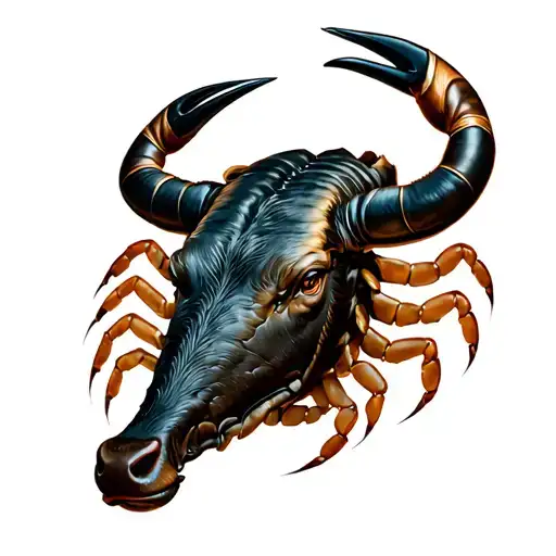 Bull With A Scorpion