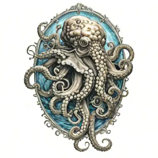 Octopus And Diving Tanks