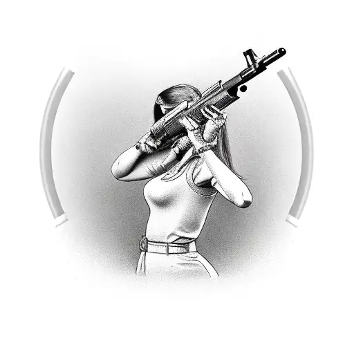 Woman With Gun