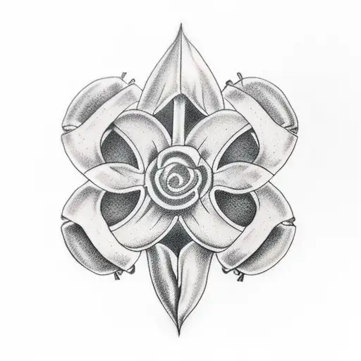 Evil Green Four Leaf Clover