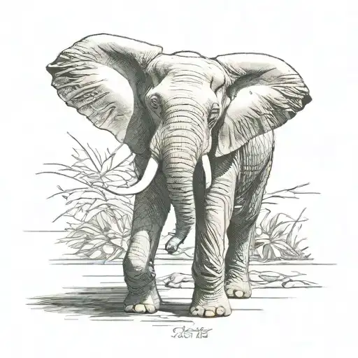 Elephant Standing